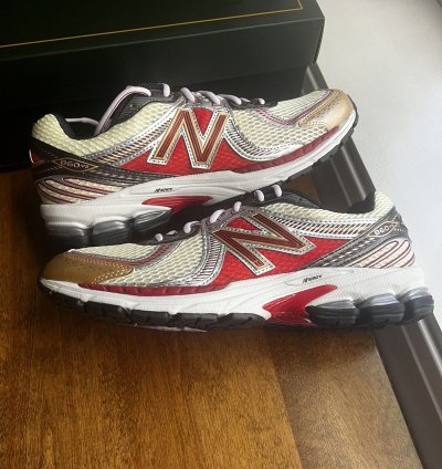 Aim Leon Dore New Balance 860 V2 Red