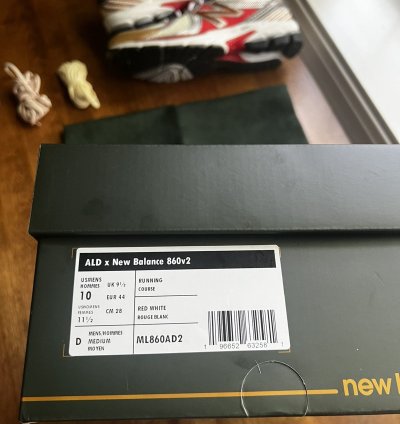 Aim Leon Dore New Balance 860 V2 Red