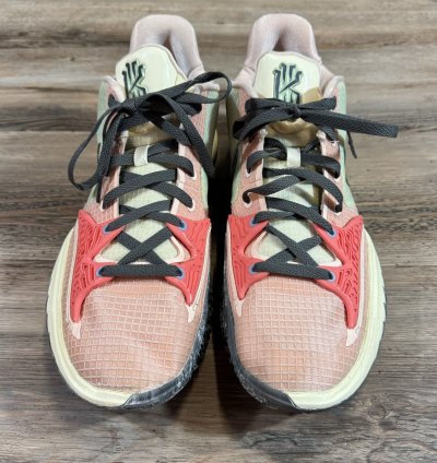 2021 Nike Kyrie Irving 4 Low Pale Coral Pink Sharktooth