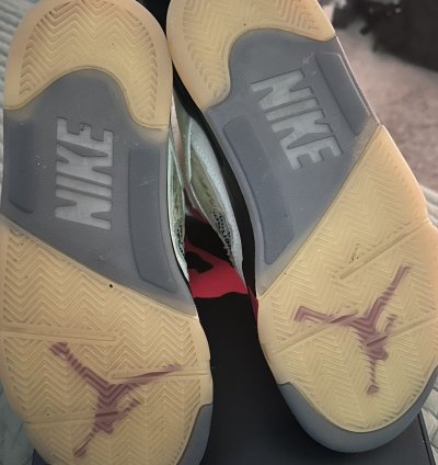 Jordan 5 Off-white Sail