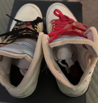 Jordan 5 Off-white Sail