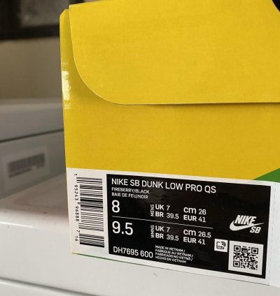 2021 Nike Parra Dunk Sb Sz 8m
