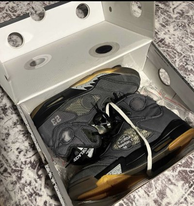 Jordan 5 Off-white Sail Muslin