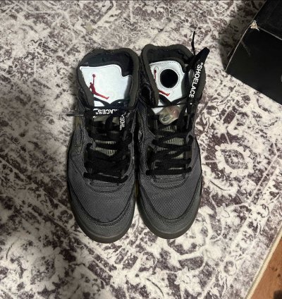 Jordan 5 Off-white Sail Muslin