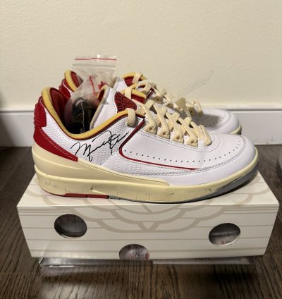 2021 Off White Air Jordan 2 Ii Retro Low Sp