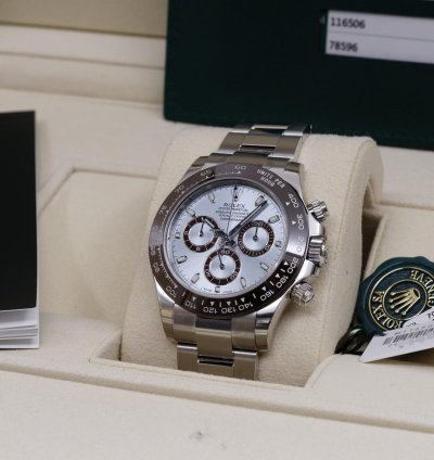 Rolex Daytona Platinum New Old Stock Full Stickers - Nos Platino