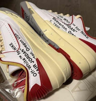 2021 Off White Air Jordan 2 Ii Retro Low Sp