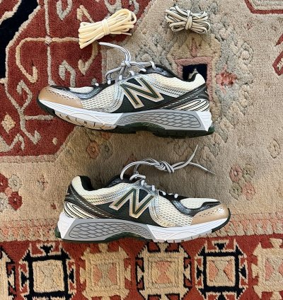 Aim Leon Dore New Balance 860v2 - Green White Sneaker