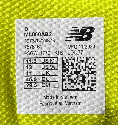 Aim Leon Dore New Balance 860v2 Orange