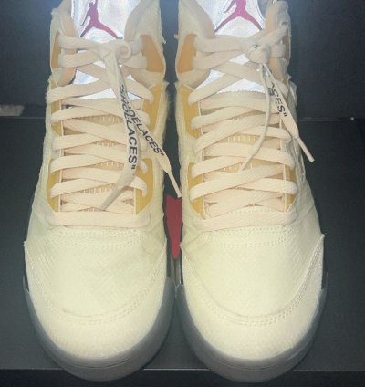 Jordan 5 Off-white Sp Sail Size 9 5