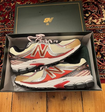 Aim Leon Dore New Balance 860v2 Red