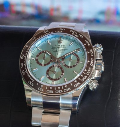 Rolex Daytona Platinum Platona 126506 Unworn 2024 40mm Full Set Display Caseback Ice Blue