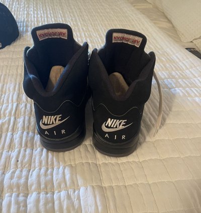 Jordan 5 Og Metallic Black 2016 Size 14