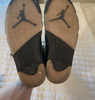 Jordan 5 Og Metallic Black 2016 Size 14