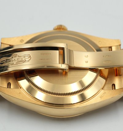 Rolex Day-date 40 Yellow Gold Champagne Roman Numeral Dial 228238 Full Set