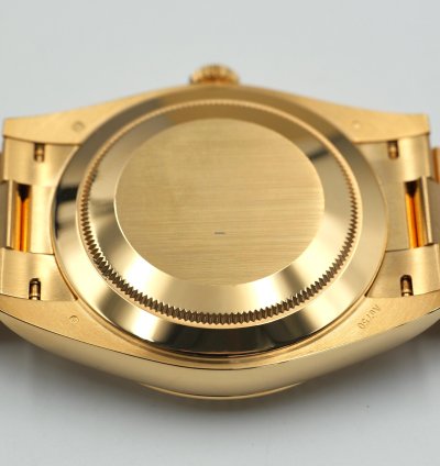 Rolex Day-date 40 Yellow Gold Champagne Roman Numeral Dial 228238 Full Set