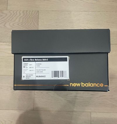 Aime Leon Dore ald New Balance 860v2 Yellow Us9 5