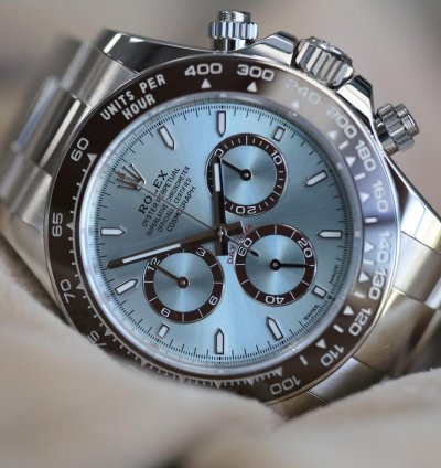 Rolex Daytona Platinum Stick Dial New 2025