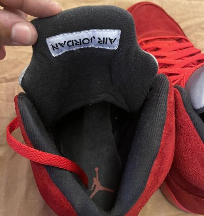 Jordan 5 Red Suede