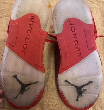 Jordan 5 Red Suede