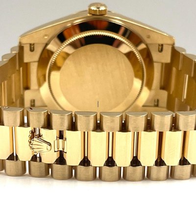 Rolex Day-date 40 Yellow Gold Day-date 40 Champagne Baguette Dial 228238 Unworn 2023