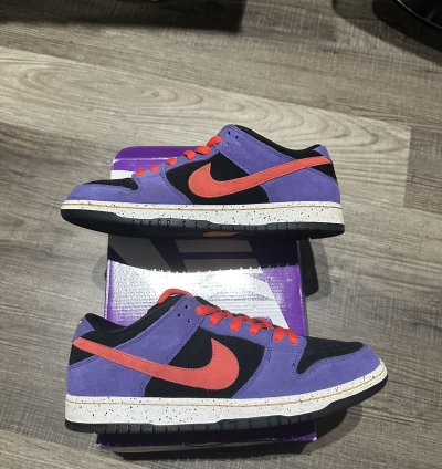 Nike Sb Dunk Low Acg Terra Varsity Purple Size 12 Bq6817-008