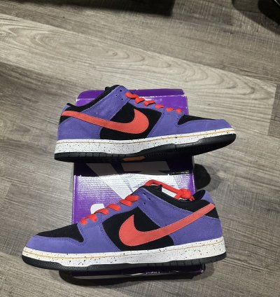 Nike Sb Dunk Low Acg Terra Varsity Purple Size 12 Bq6817-008