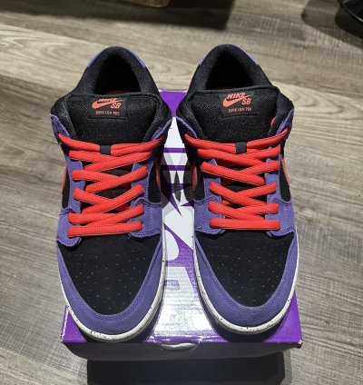Nike Sb Dunk Low Acg Terra Varsity Purple Size 12 Bq6817-008
