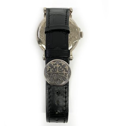 Patek Philippe Perpetual Calendar 5160 500g-001 38mm White Gold With Black Leather Watch 2018