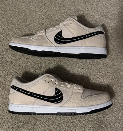 Nike Sb Dunk Low Albino Preto