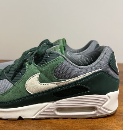 2022 Nike Air Max 90 Prm Pro Green Pale Ivory Us 13 New
