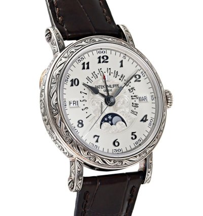 Patek Philippe Perpetual Calendar 5160 500g-001 Automatic White Gold Good