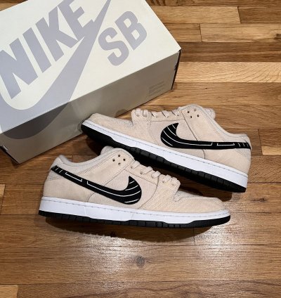 Nike Sb Dunk Low Albino Preto Jiu Jitsu Size By 12