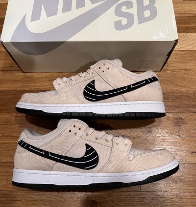 Nike Sb Dunk Low Albino Preto Jiu Jitsu Size By 12