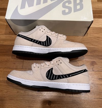 Nike Sb Dunk Low Albino Preto Jiu Jitsu Size By 12