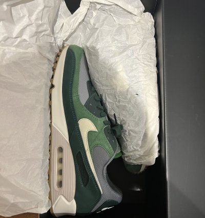 2022 Nike Air Max 90 Prm Pro Green Pale Ivory Us 13 New