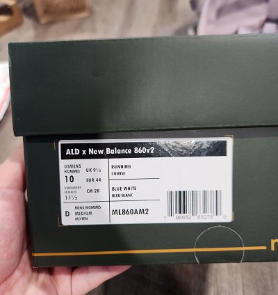 Aime Leon Dore Ald New Balance 860v2 Blue