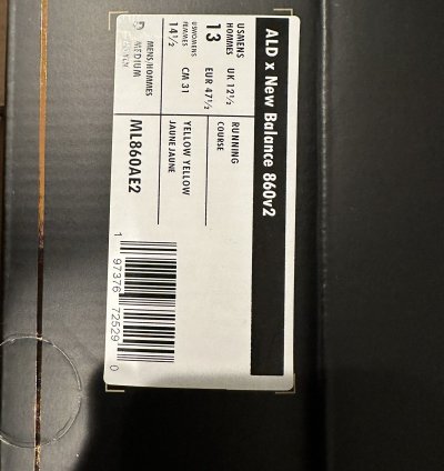 Aime Leon Dore Ald New Balance 860v2 Size 13