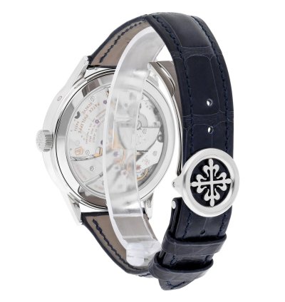 Patek Philippe Perpetual Calendar 5236p Perpetual Calendar Grand Complications Blue Dial 41mm Platinum Timepiece