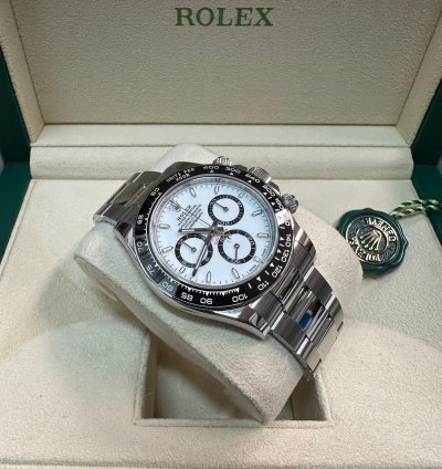 Rolex Daytona Ramique Blanche - 126500 Ln