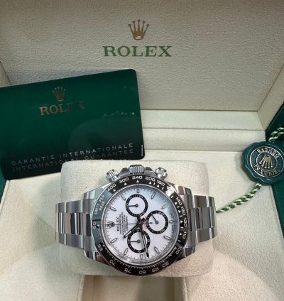 Rolex Daytona Ramique Blanche - 126500 Ln