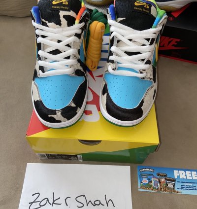Nike Sb Dunk Low Ben Jerry Chunky Dunky Ds Sz11 Snkrs