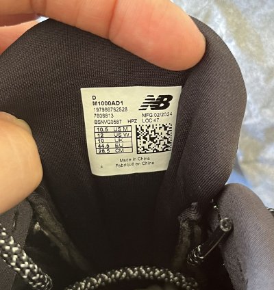 Aime Leon Dore New Balance 1000 Black Sz 10 5