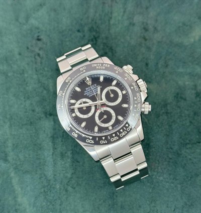 Rolex Daytona Ref 116500ln 2020 Black Dial 40mm Box Papers Unworn
