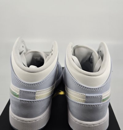 2023 Air Jordan 1 Mid Se Gs Glitter Swoosh