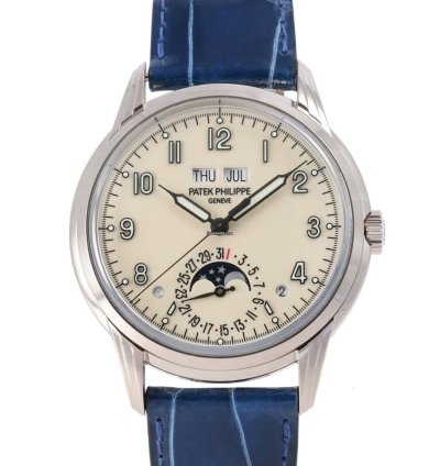 Patek Philippe Perpetual Calendar 5320g-001 Automatic White Gold Good