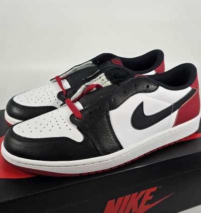 2023 Air Jordan 1 Retro Low Og Black Toe