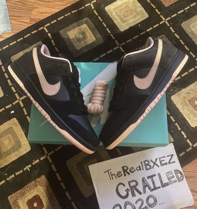 Nike Sb Dunk Low Black Coral