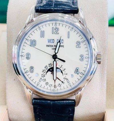 Patek Philippe Perpetual Calendar 5320g-001 Grand Complications White Gold Lacquered Dial