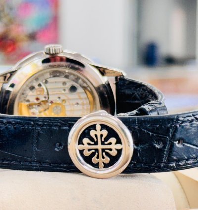 Patek Philippe Perpetual Calendar 5320g-001 Grand Complications White Gold Lacquered Dial
